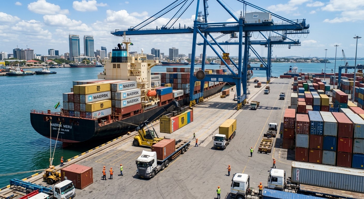 Modern logistics warehouse